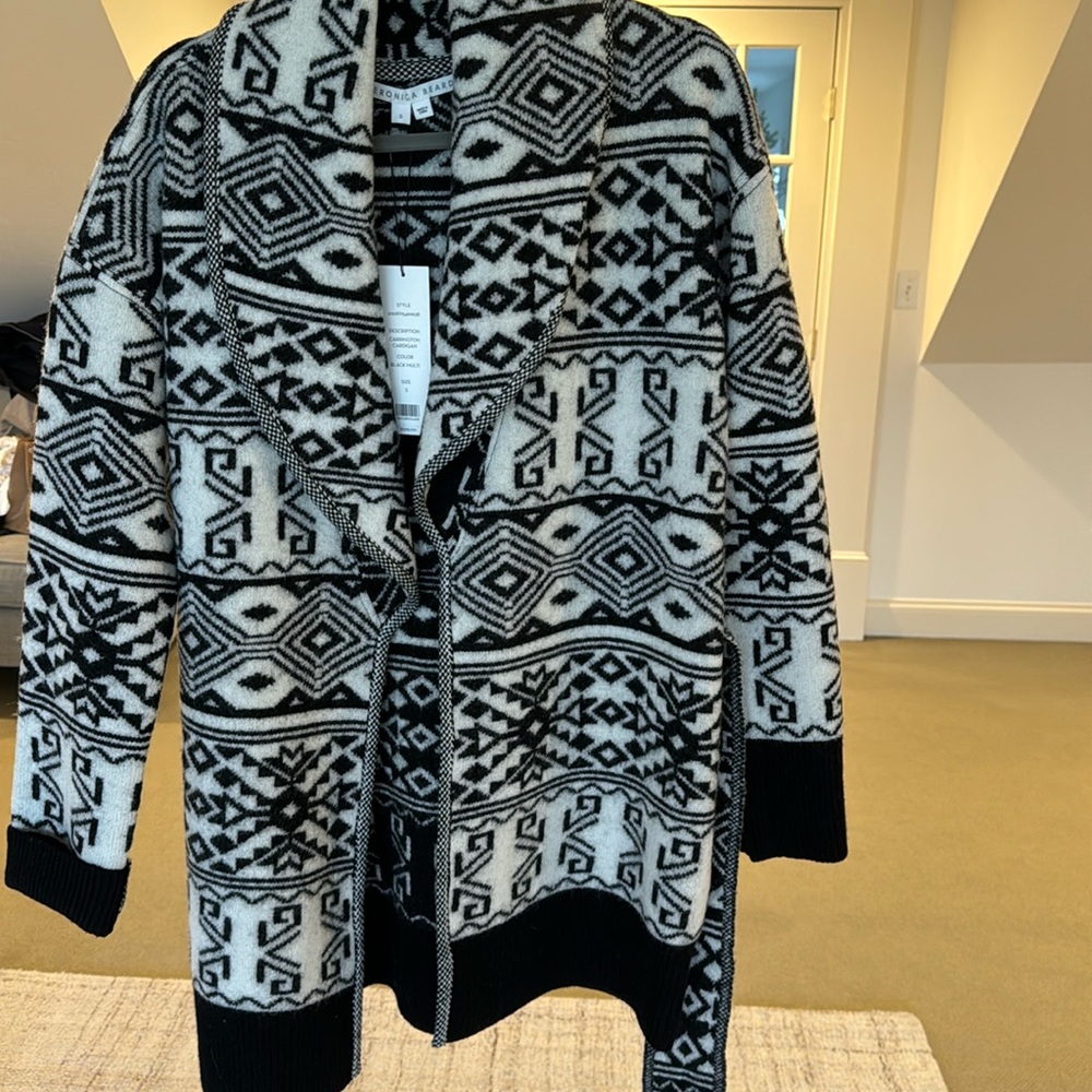Veronica Beard NWT Cardigan Coat Size S